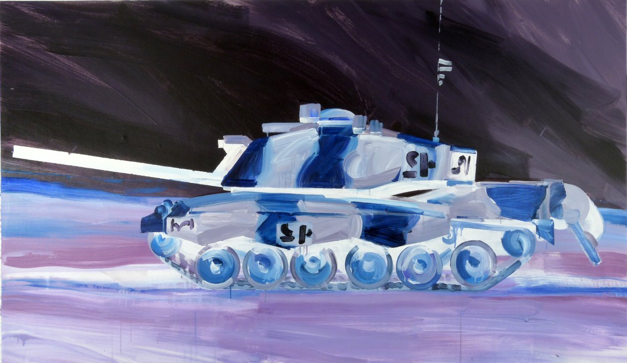 Char 2, 2015 (akril, vászon) alkotó: Olivier Morel