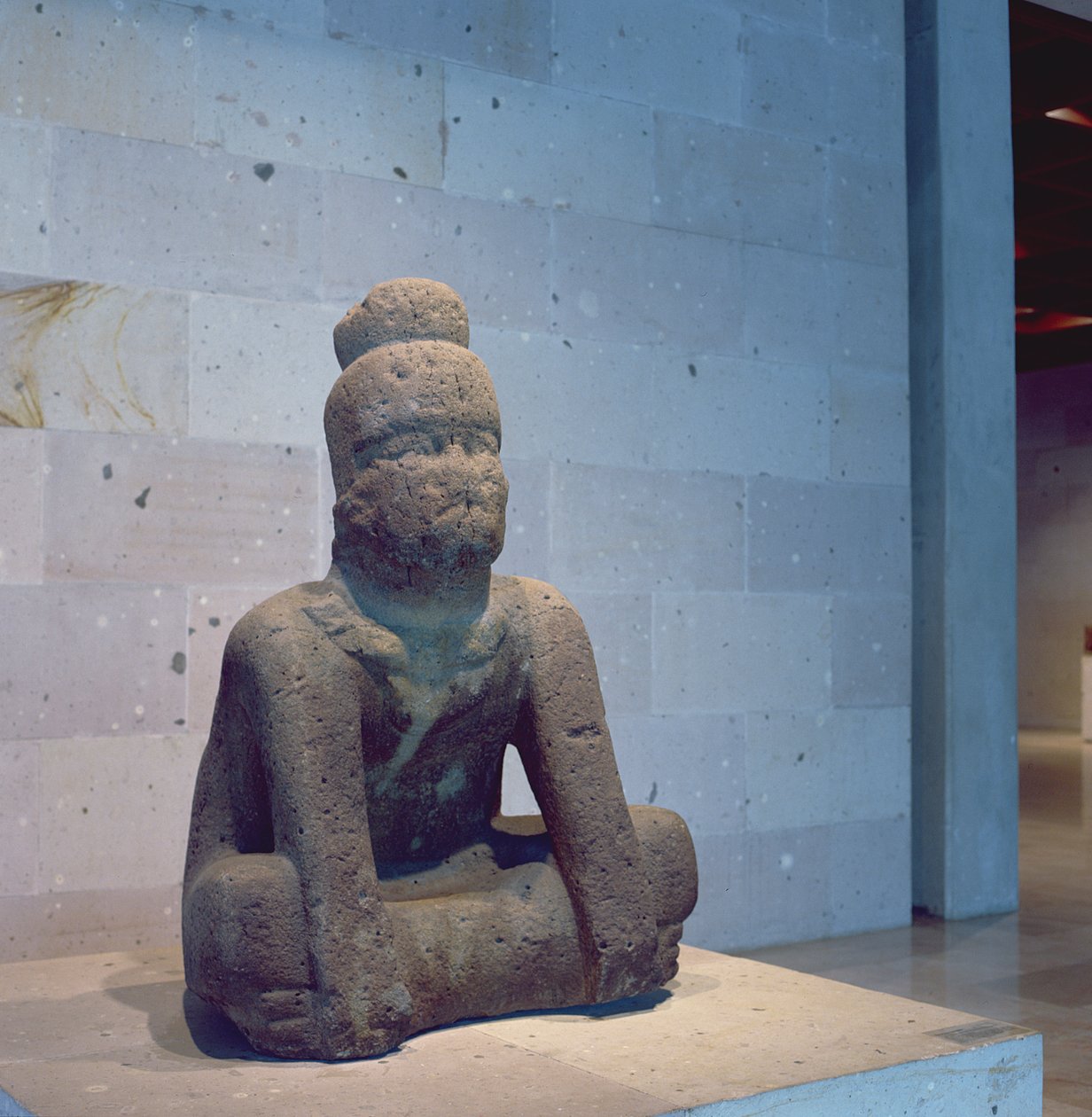Szobor, Cuauhtotolapan, Veracruz, Klasszikus előtti időszak alkotó: Olmec
