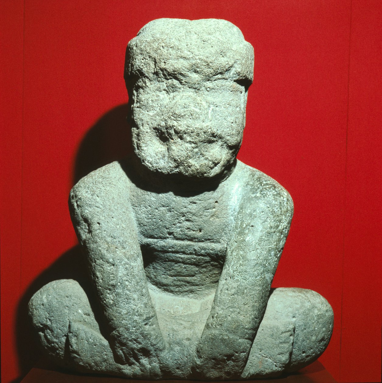 Szobor, Klasszikus előtti időszak (kő) alkotó: Olmec Olmec