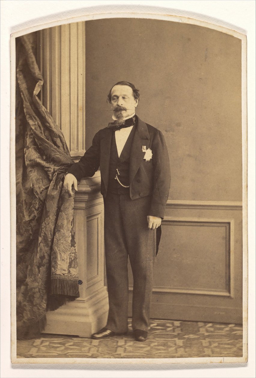 III. Napóleon császár, 1860. március. alkotó: Olympe Aguado