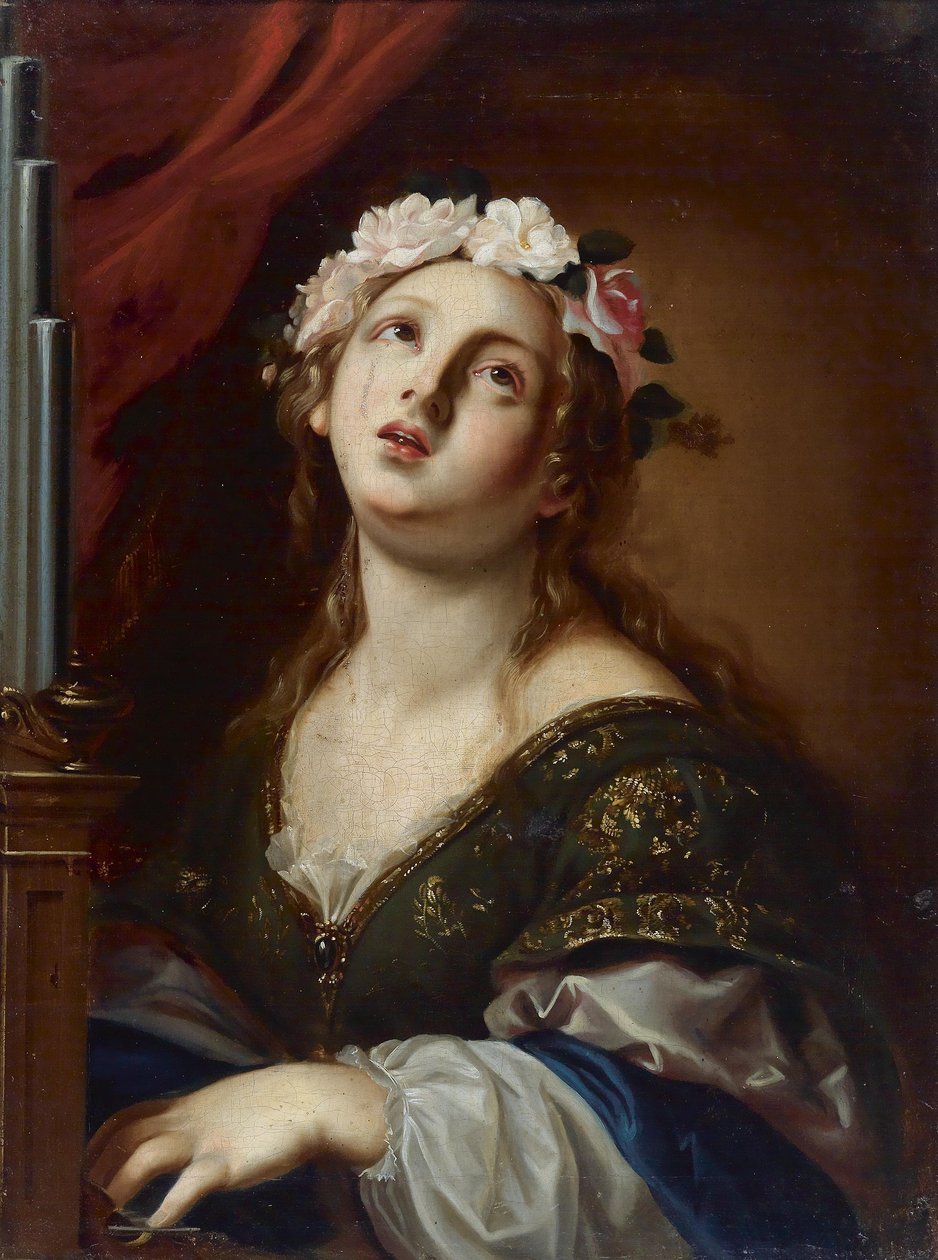 Szent Cecília alkotó: Onorio Marinari
