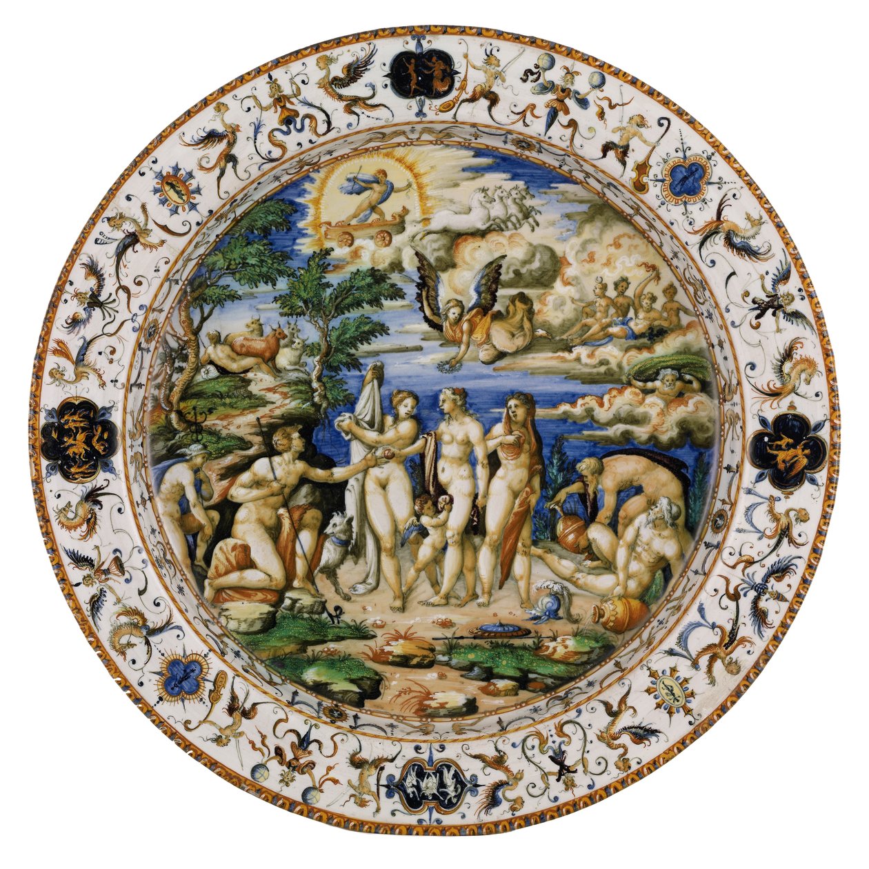 A párizsi ítélet alkotó: Orazio Fontana