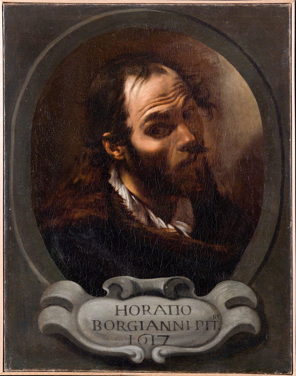 Önarckép, 1615. alkotó: Orazio Borgianni