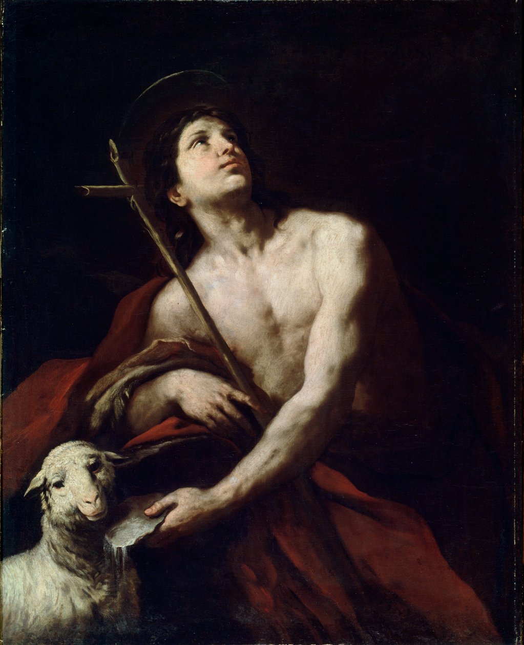„Keresztelő Szent János”, 17. század. alkotó: Orazio Ferraro