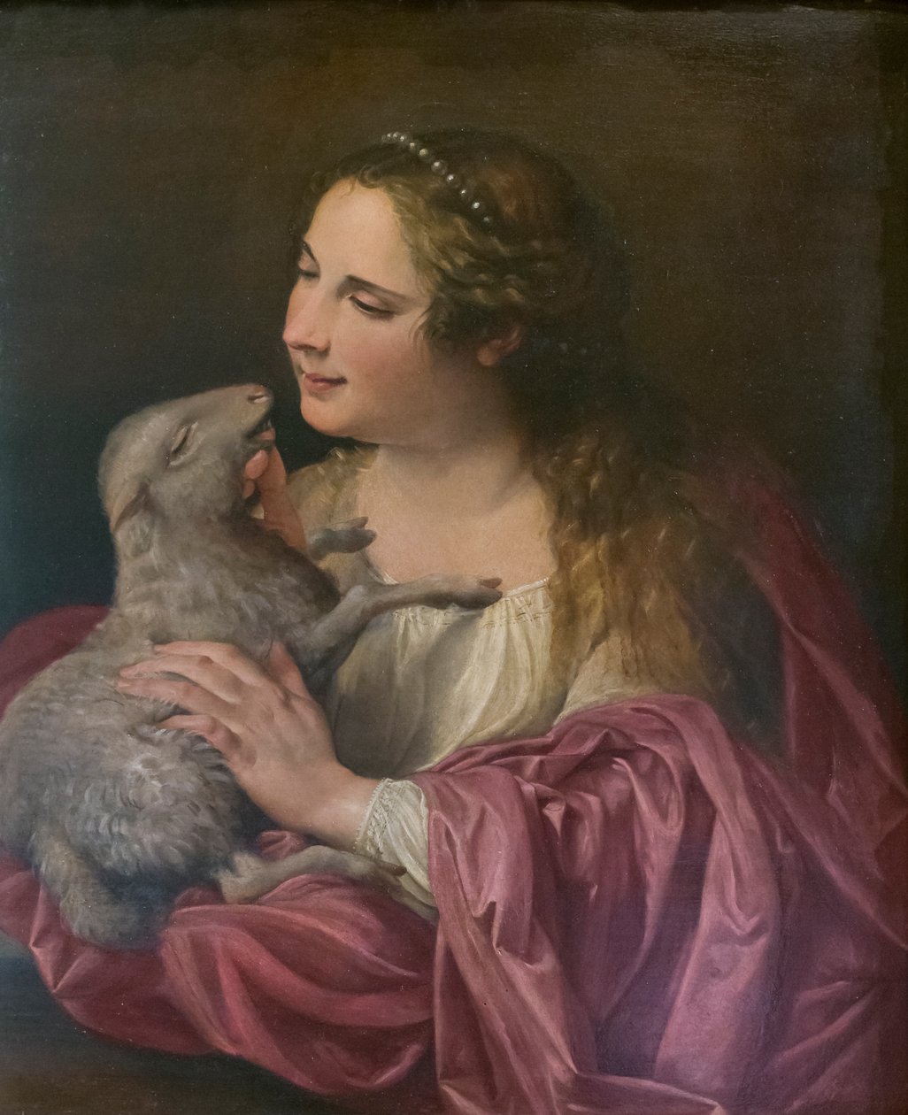 Szent Ágnes alkotó: Orazio Gentileschi