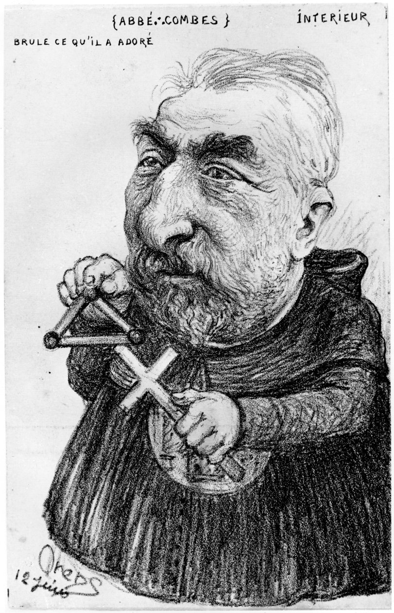 Emile Combes, francia politikus, XX. alkotó: Orens Denizard