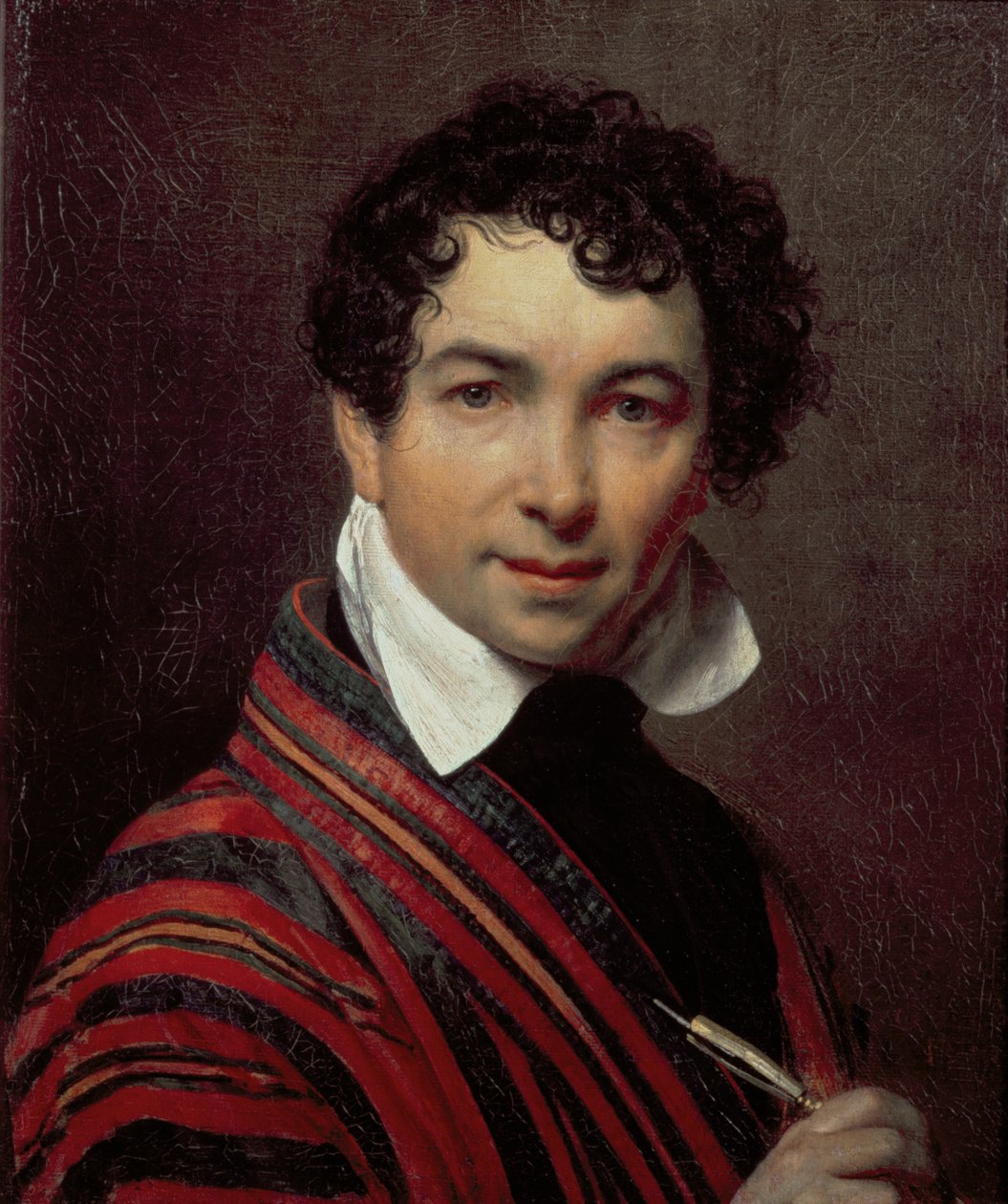 Önarckép, 1828 alkotó: Orest Adamovich Kiprensky
