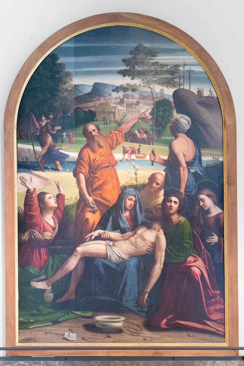 A lerakódás alkotó: Ortolano (c.1488 c.1525)