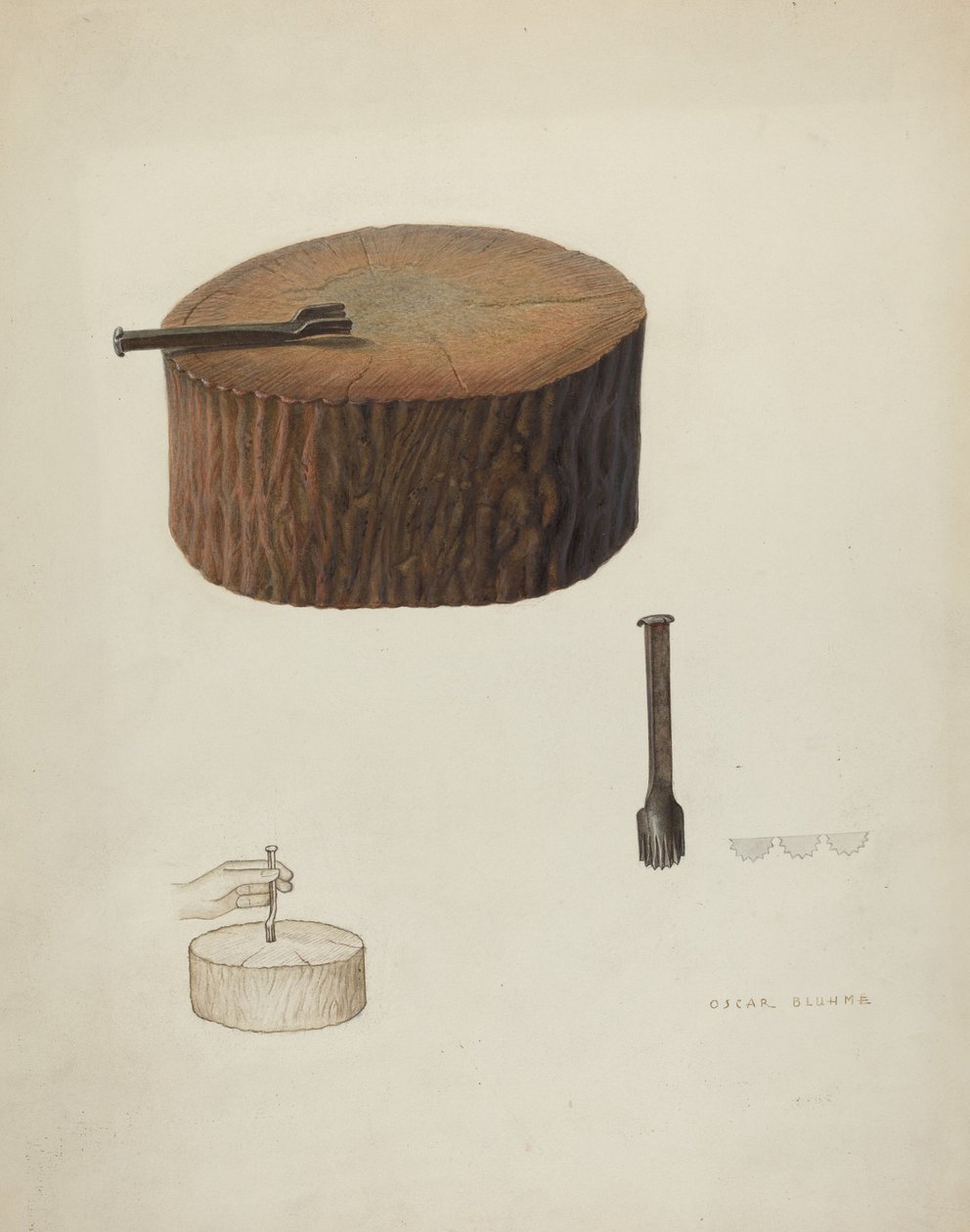 Plinker és Wood Block alkotó: Oscar Bluhme