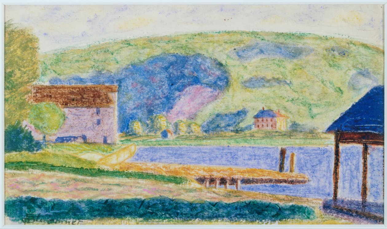 Cold Spring Harbor alkotó: Oscar Florianus Bluemner