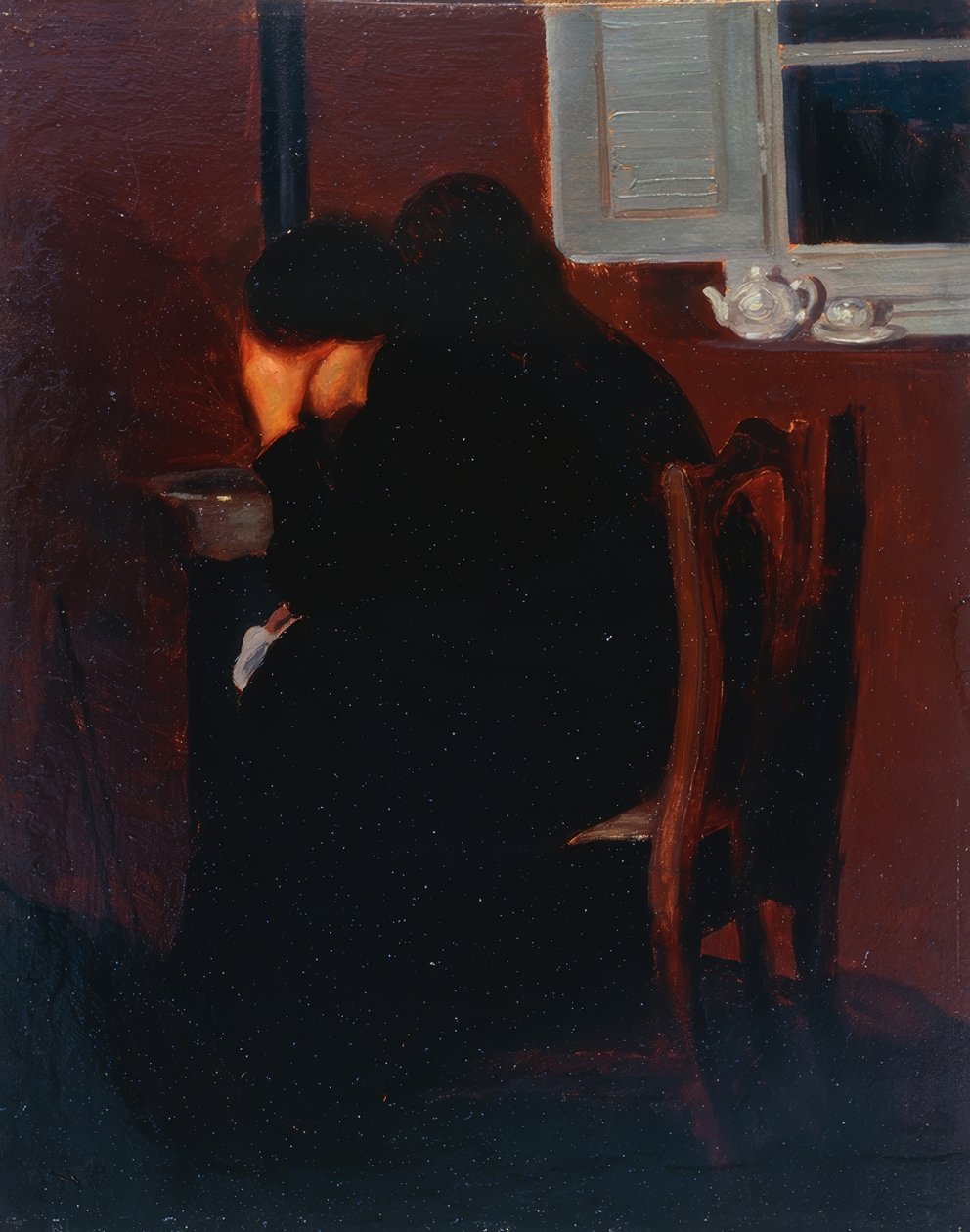 A tűzhelynél alkotó: Oscar Ghiglia