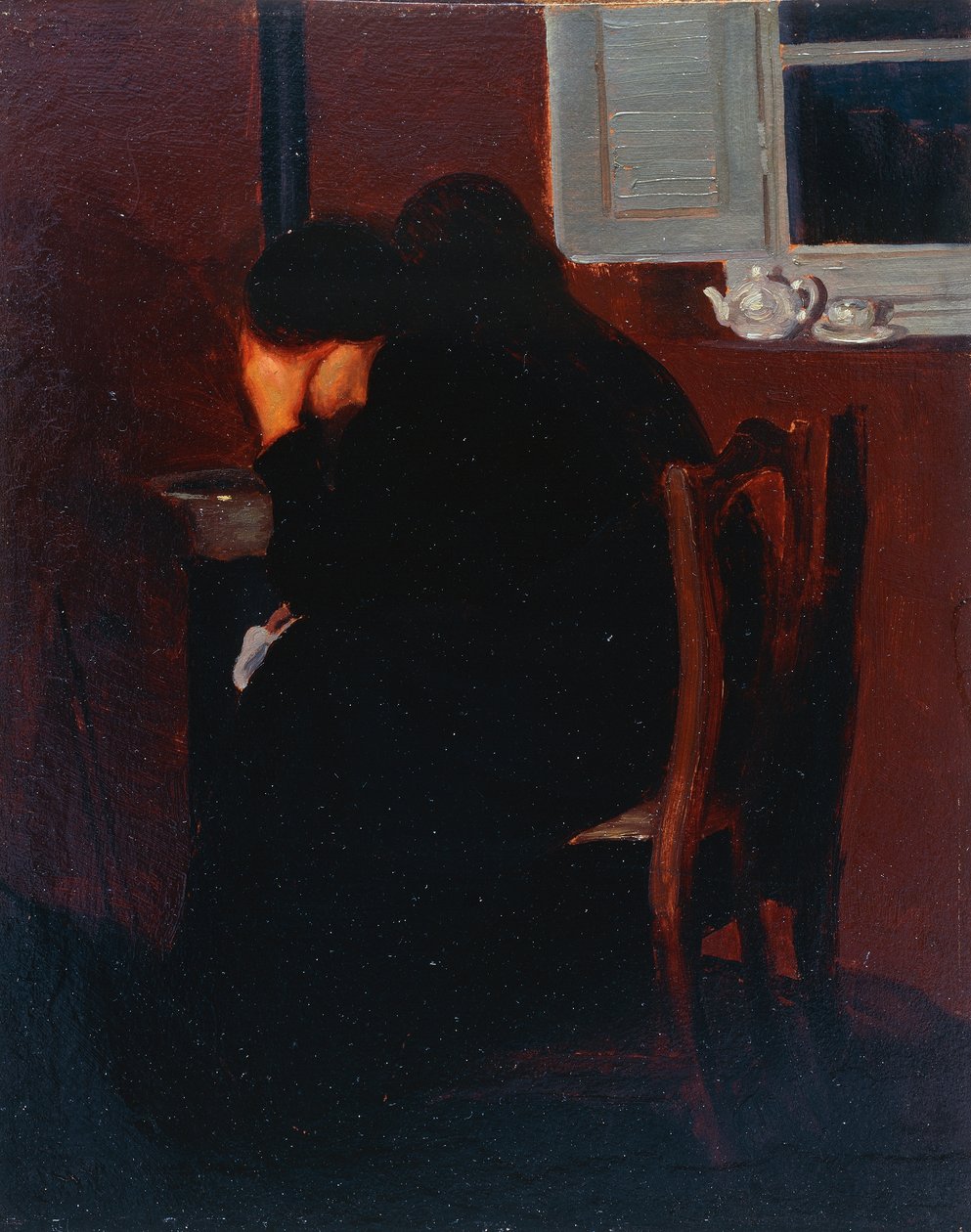A tűzhelynél alkotó: Oscar Ghiglia