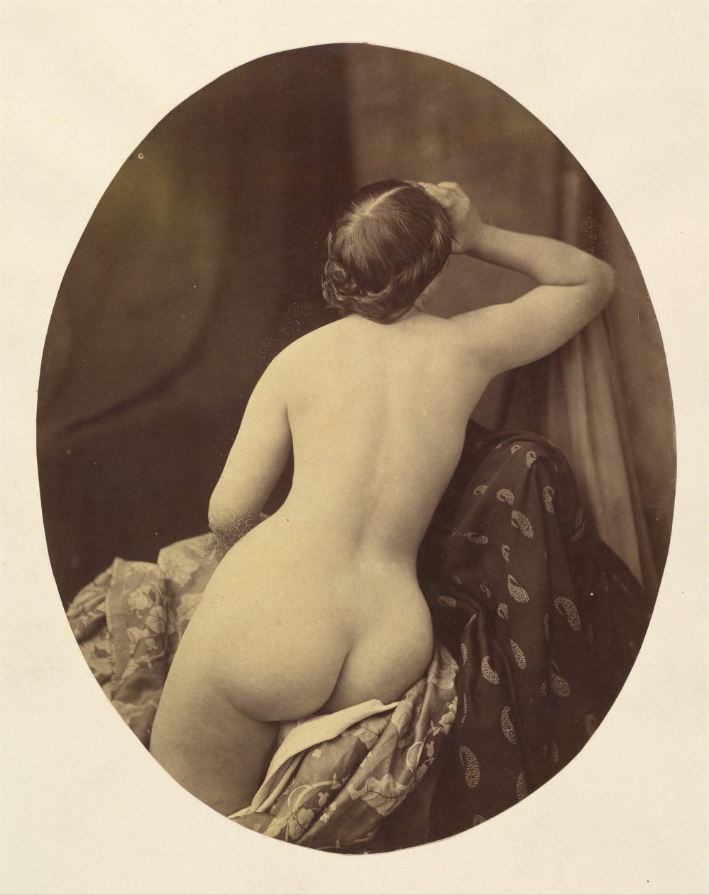 Ariadne, 1857. alkotó: Oscar Gustav Rejlander