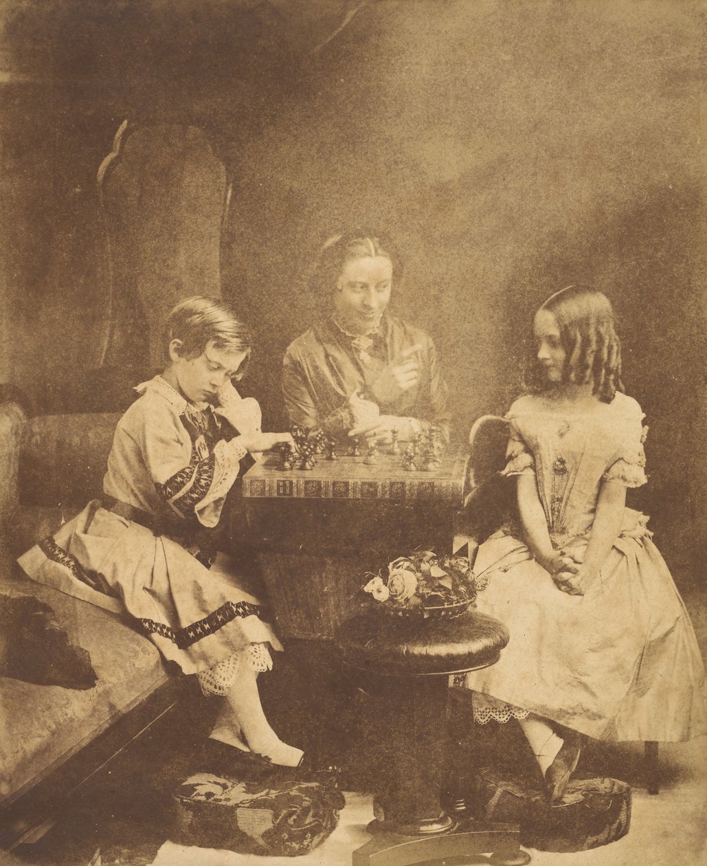 A tudós cimborája, 1855. alkotó: Oscar Gustav Rejlander