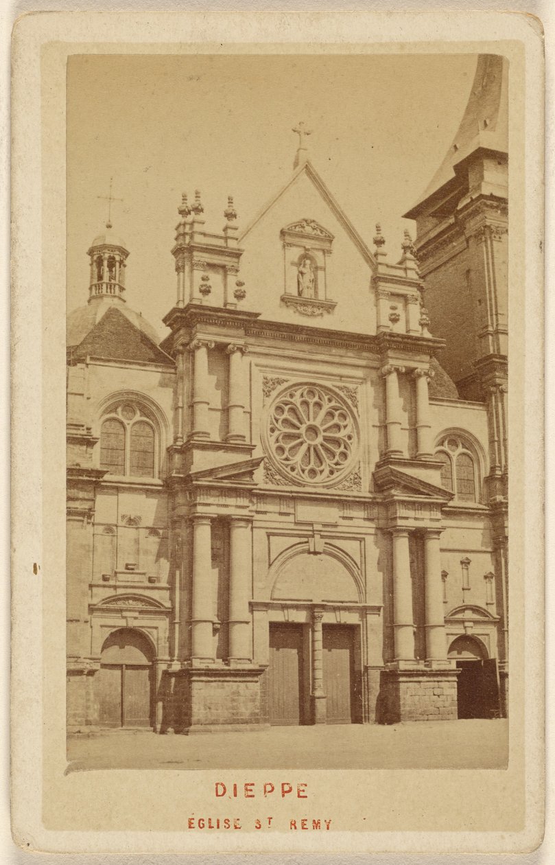 Dieppe. Eglise St. Remy. alkotó: Oscar Kramer