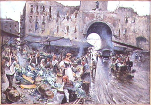 Port Nolano, Nápoly alkotó: Oscar Ricciardi
