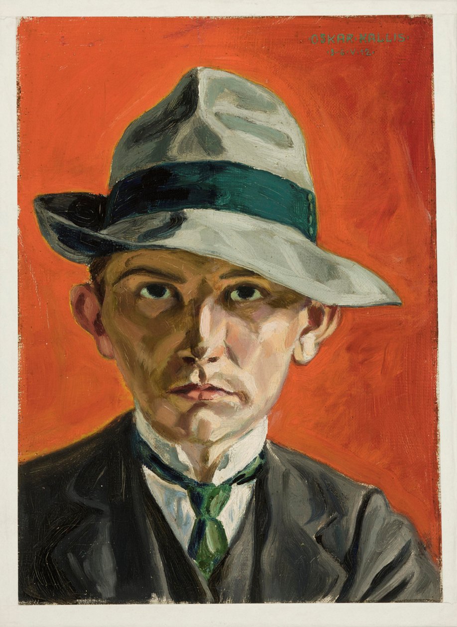 Önarckép alkotó: Oskar Kallis