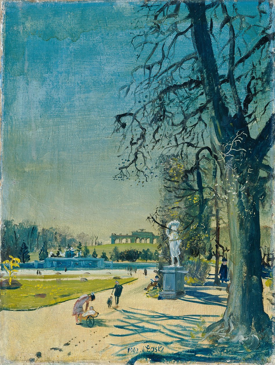 A Schönbrunni kastélypark alkotó: Oskar Laske