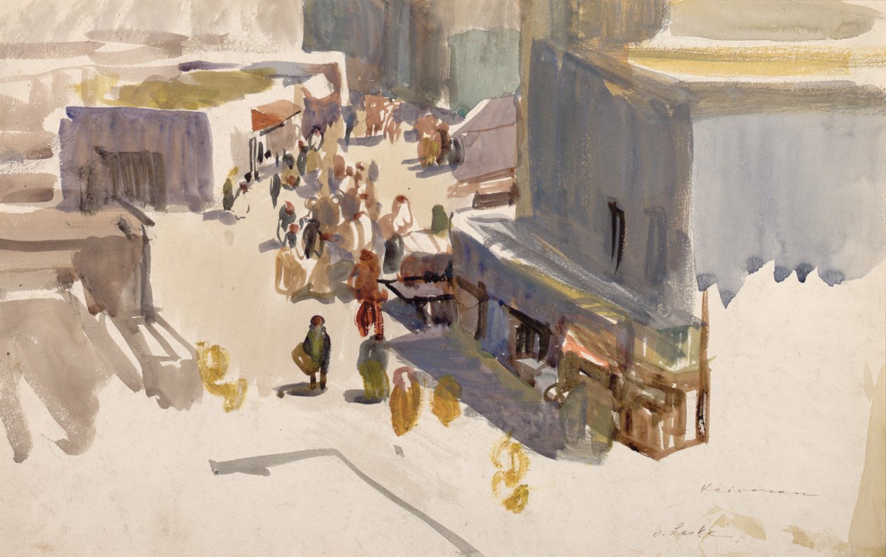 Kairouan alkotó: Oskar Laske