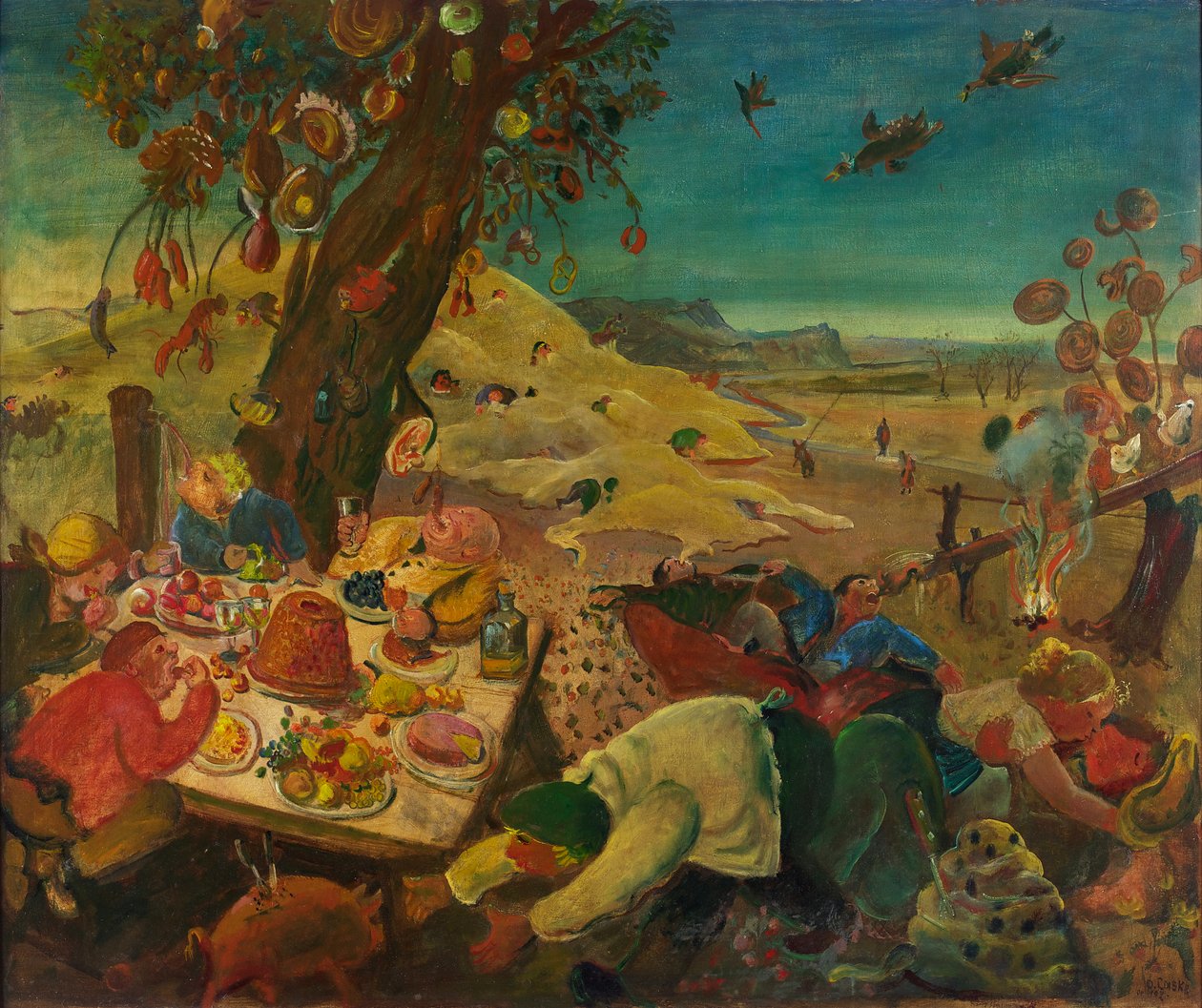 Cockaigne alkotó: Oskar Laske