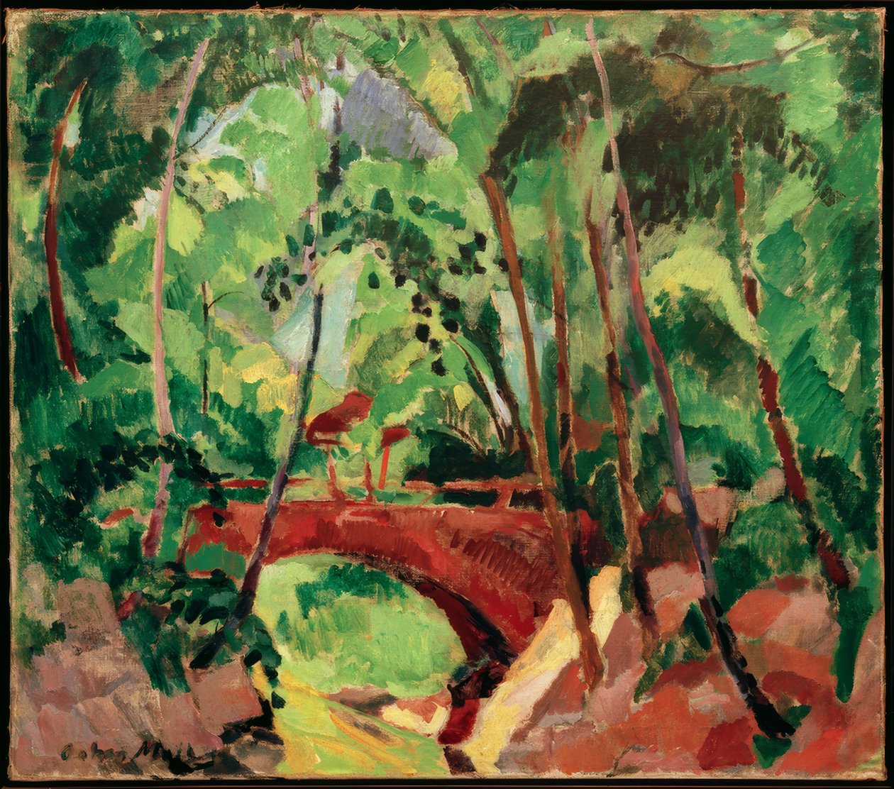 Grunewald híd alkotó: Oskar Moll
