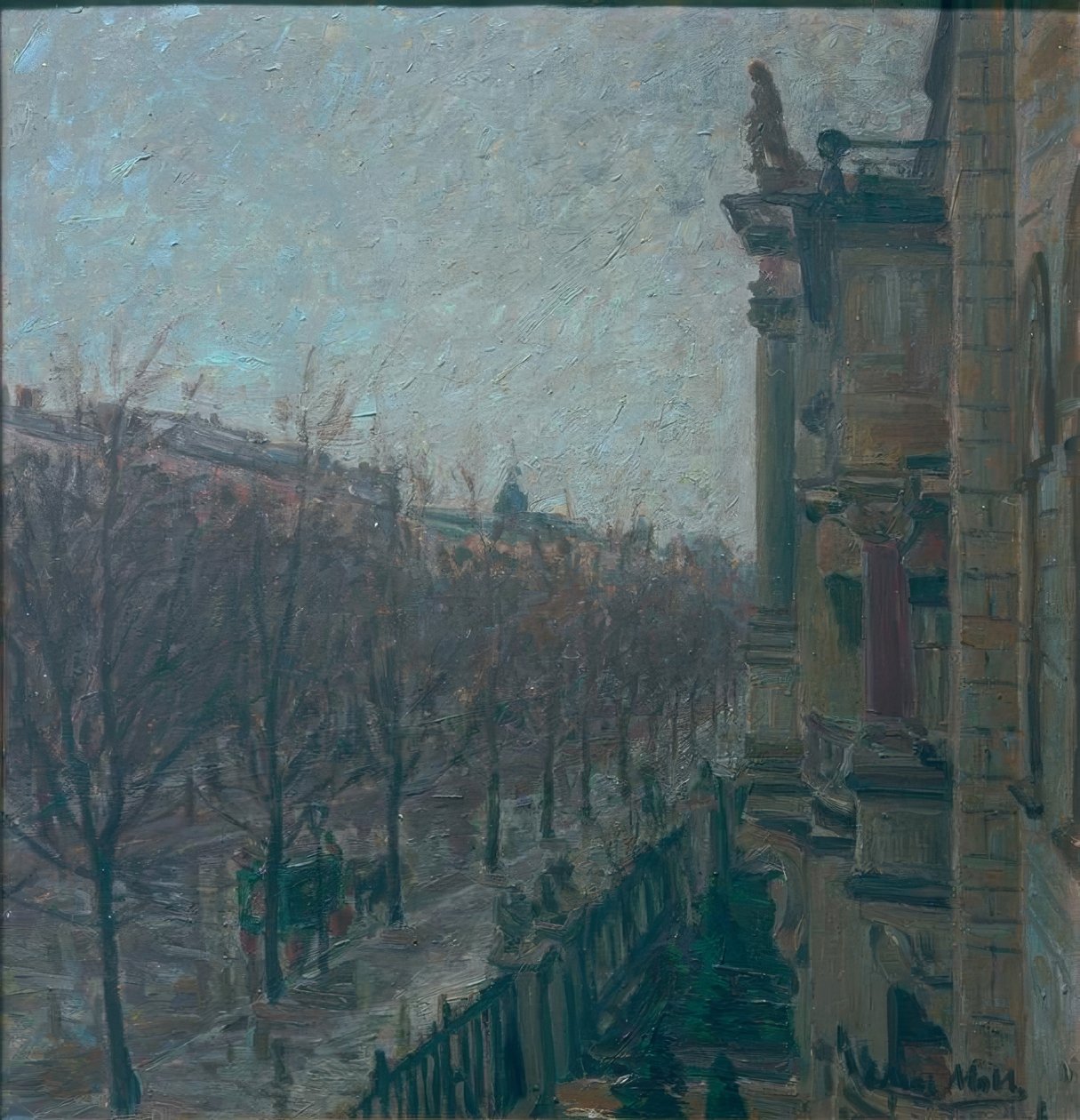 Kurfürstendamm alkotó: Oskar Moll