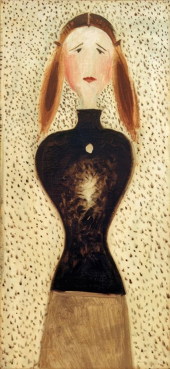 Figura elölről alkotó: Oskar Schlemmer