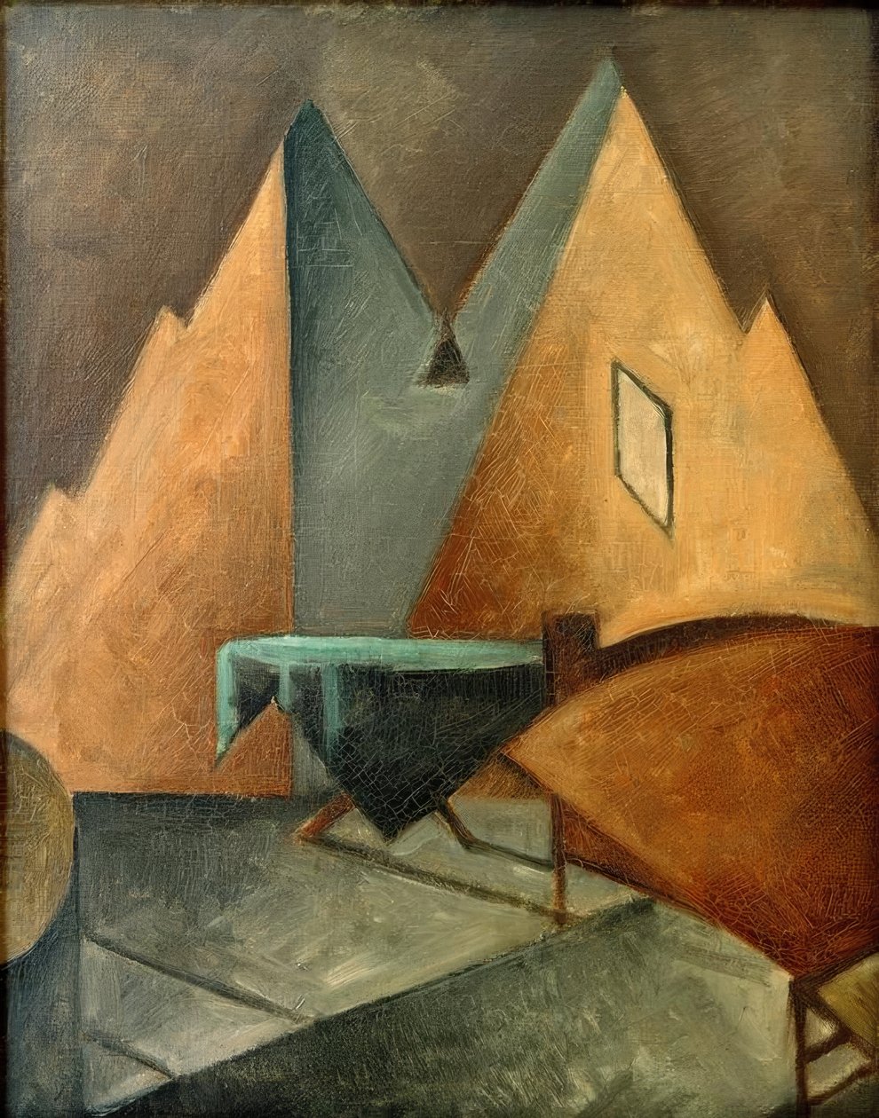 Beltér alkotó: Oskar Schlemmer