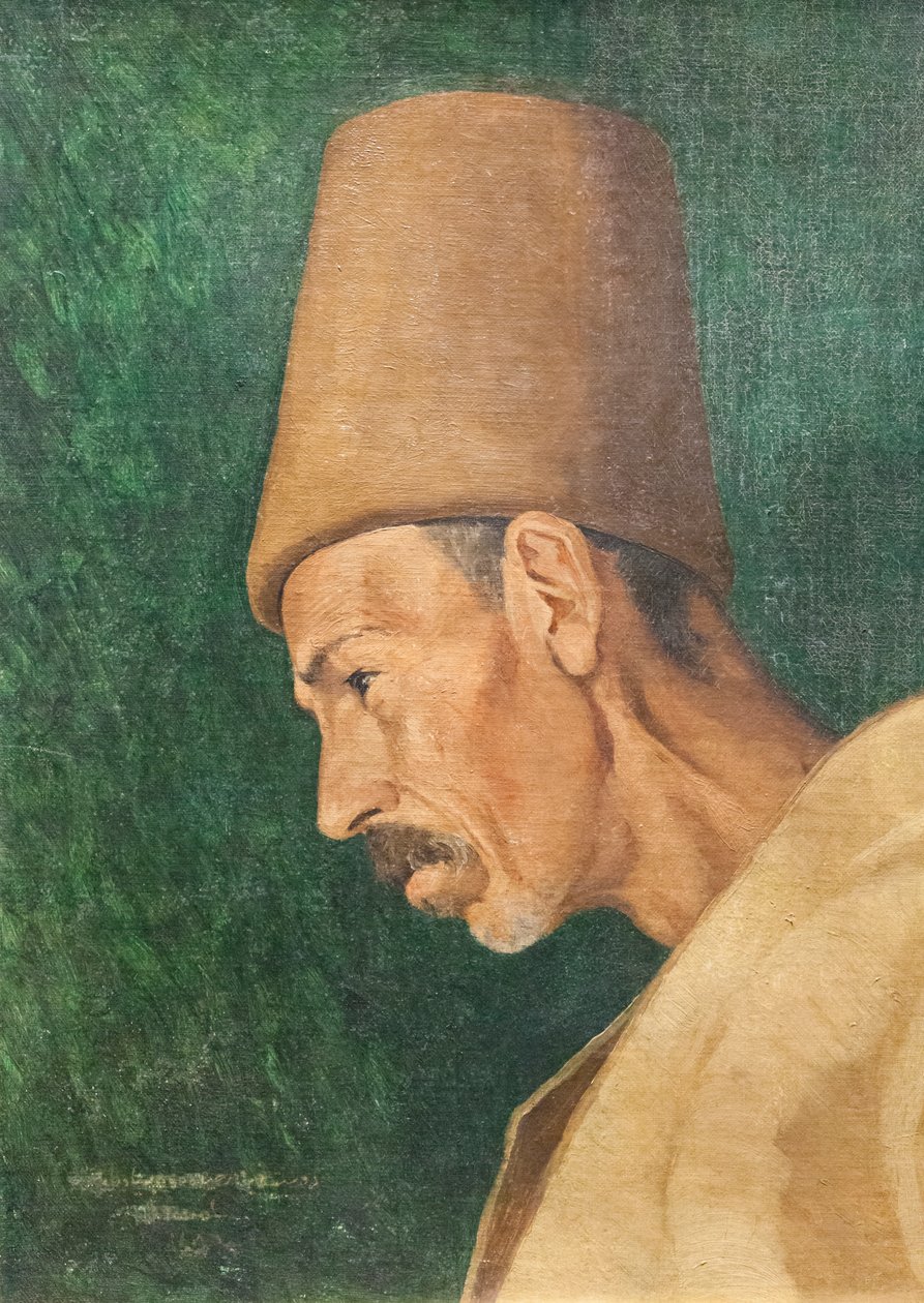 Kökenoglu Riza Efendi alkotó: Osman Hamdi Bey