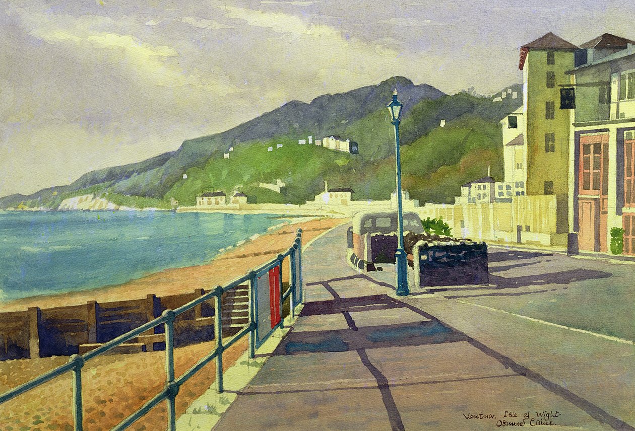 Ventnor, Wight-sziget (wc papíron) alkotó: Osmund Caine