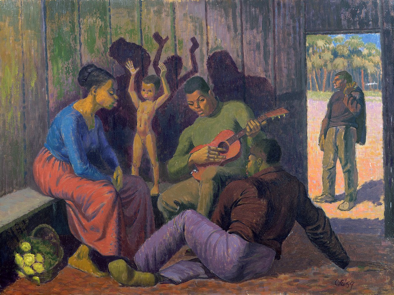 Fekete emberek Spritual, 1959 alkotó: Osmund Caine