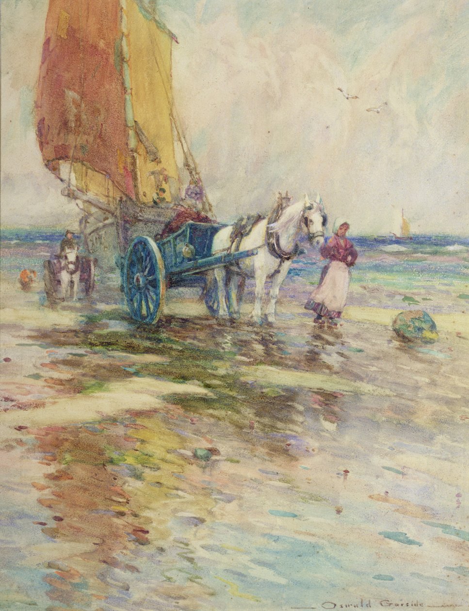 A tengerparton alkotó: Oswald Garside