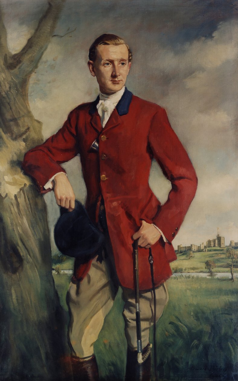 Hugh portréja alkotó: Oswald Hornby Joseph Birley