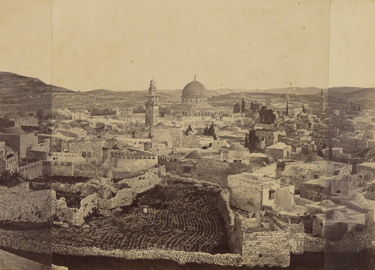 [Jeruzsálemi panoráma] alkotó: Othon Von Ostheim