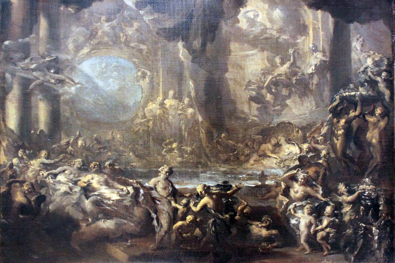 Peleusz és Thetis esküvője alkotó: Ottmar Elliger