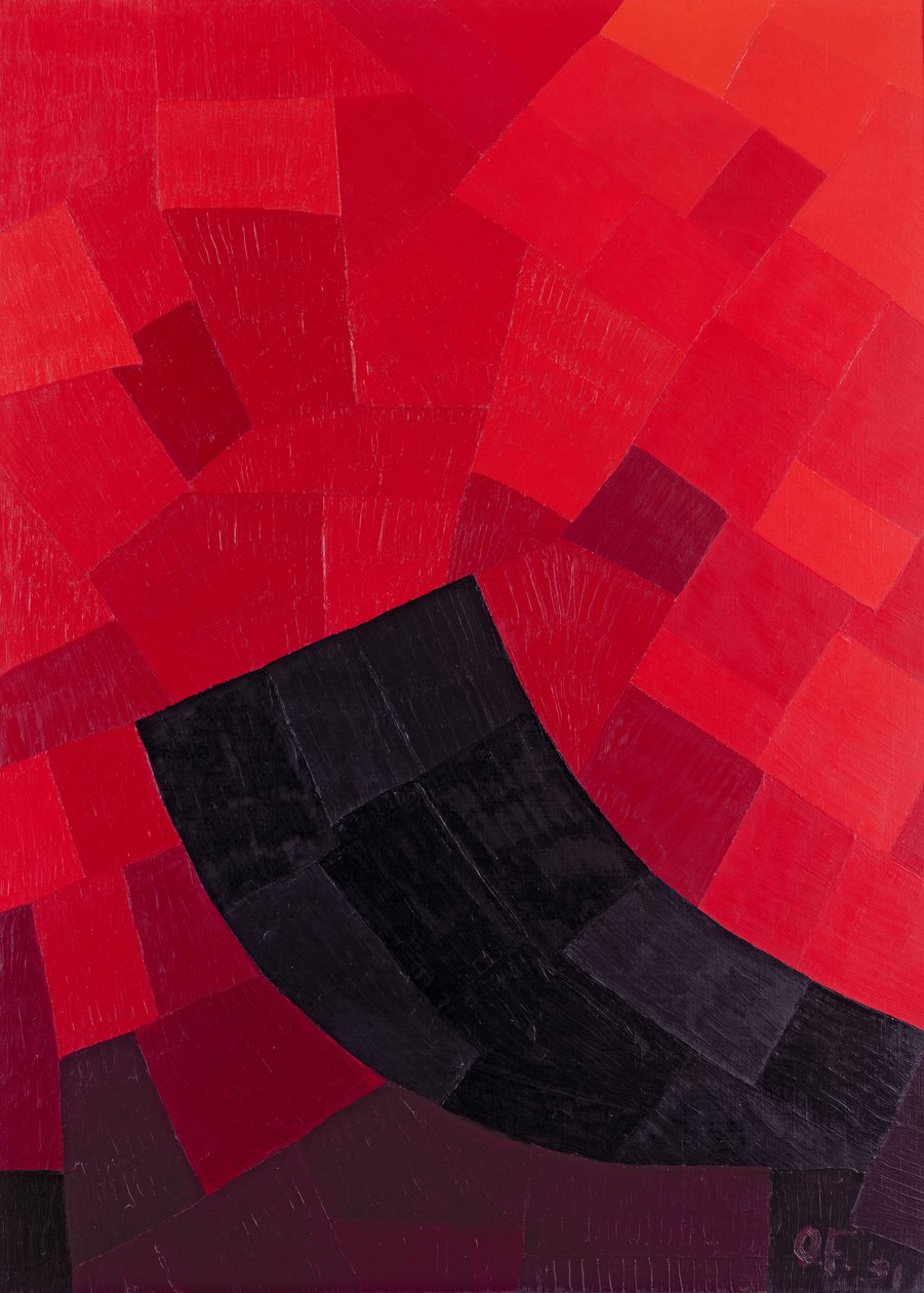 Piros, 1931 alkotó: Otto Freundlich