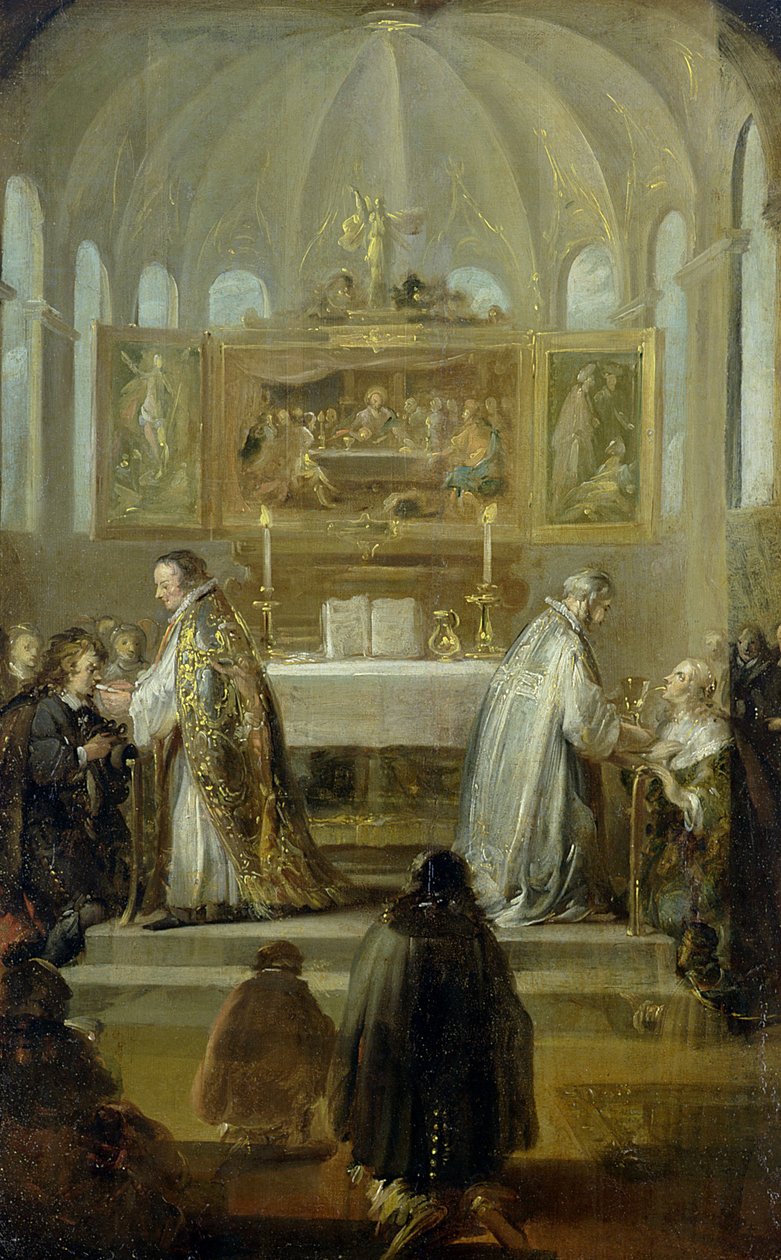 Az úrvacsora, 1649-51 alkotó: Otto Wagenfeldt