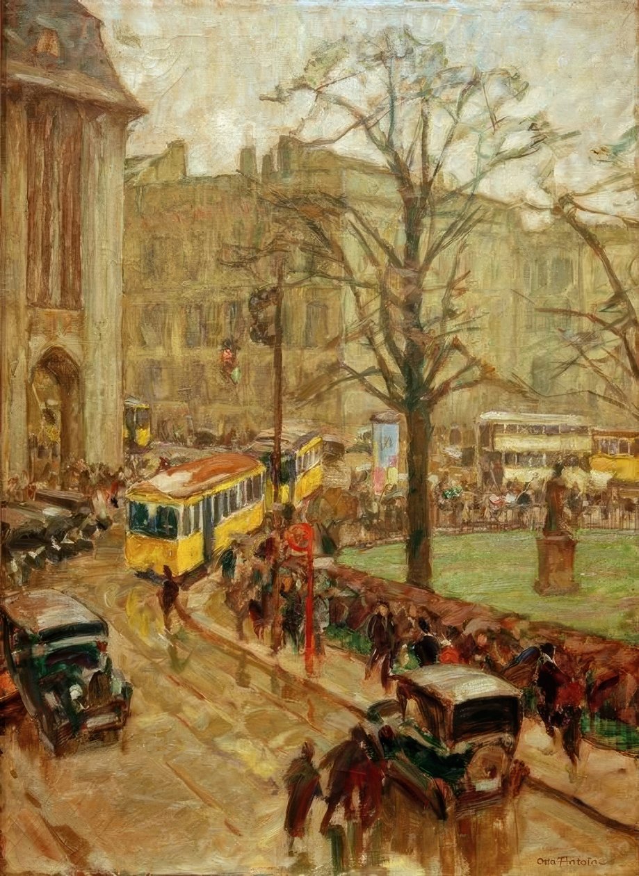 Lipcsei tér alkotó: Otto Antoine