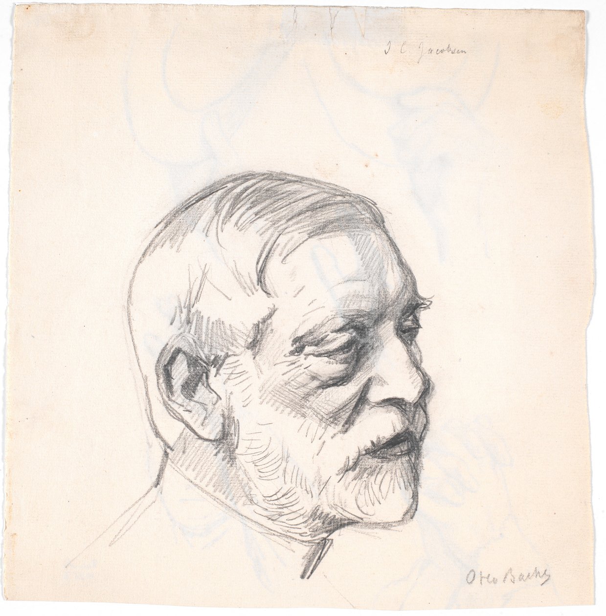 Brewer J.C. Jacobsen feje alkotó: Otto Bache