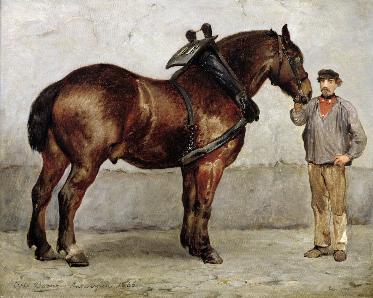A munkaló, 1866 alkotó: Otto Bache