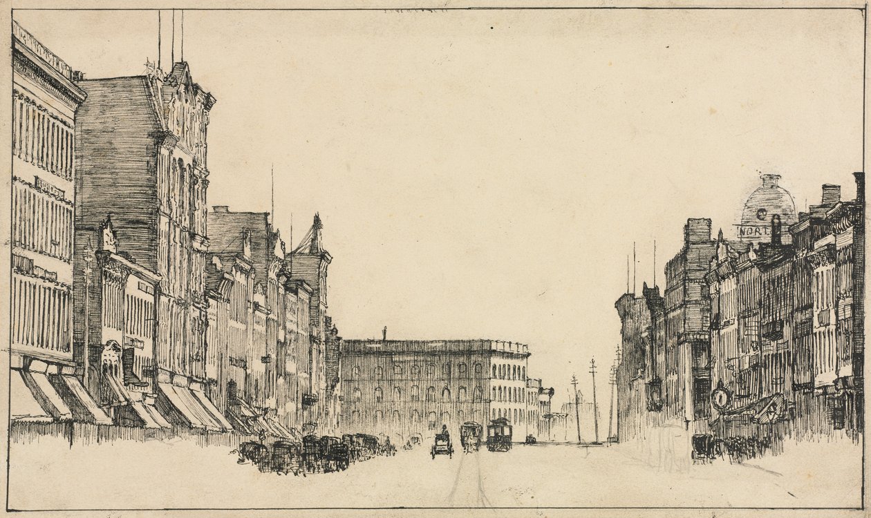 Belváros, Cleveland. alkotó: Otto H. Bacher