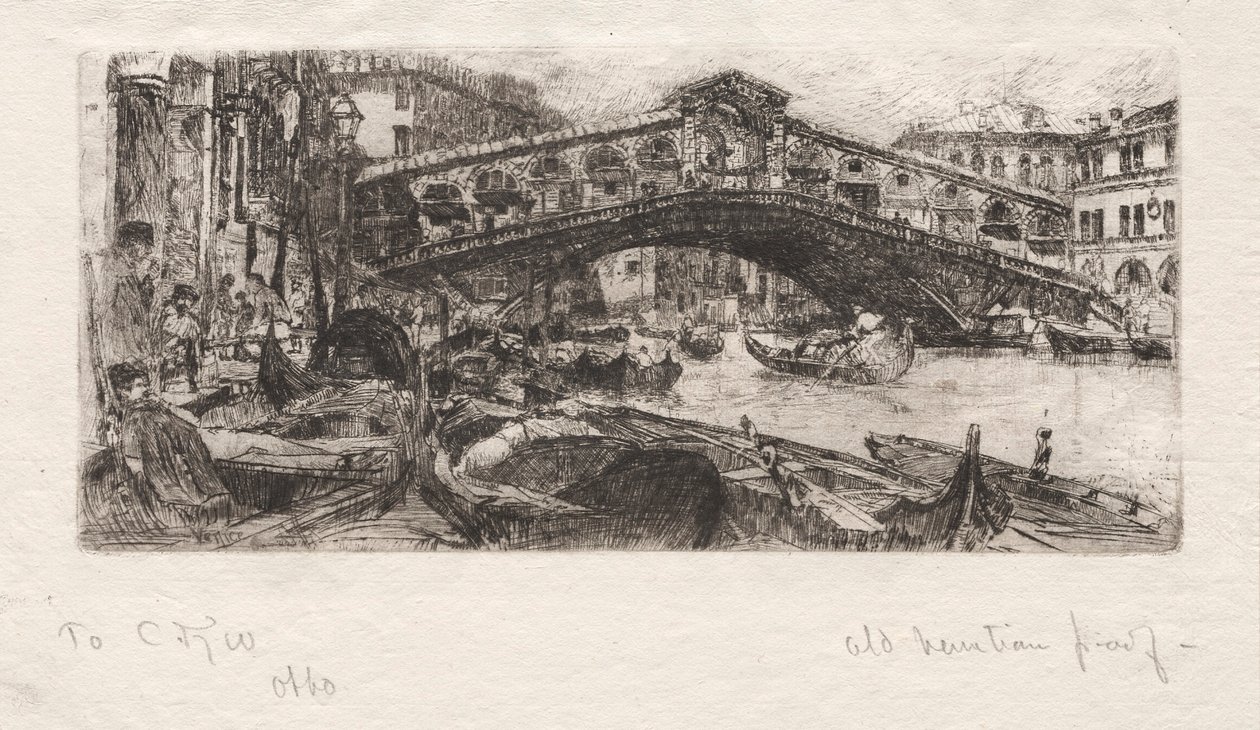 Rialto, Velence alkotó: Otto H. Bacher