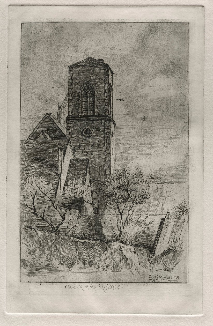 A Harangtorony, 1878. alkotó: Otto H. Bacher