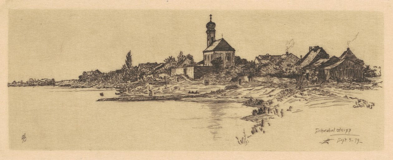 Schwabelweiss, 1879. alkotó: Otto Henry Bacher