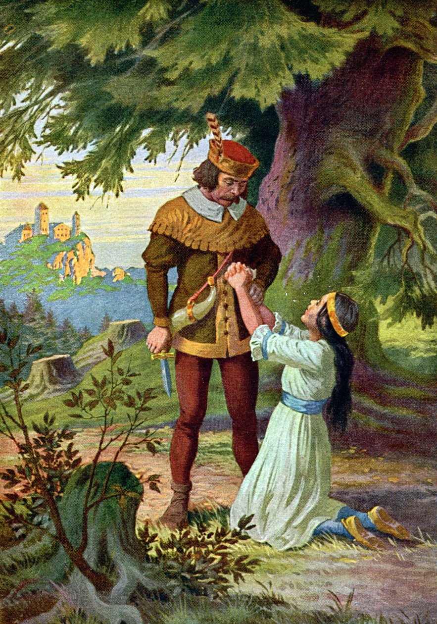 Hófehérke és a vadász alkotó: Otto Kubel
