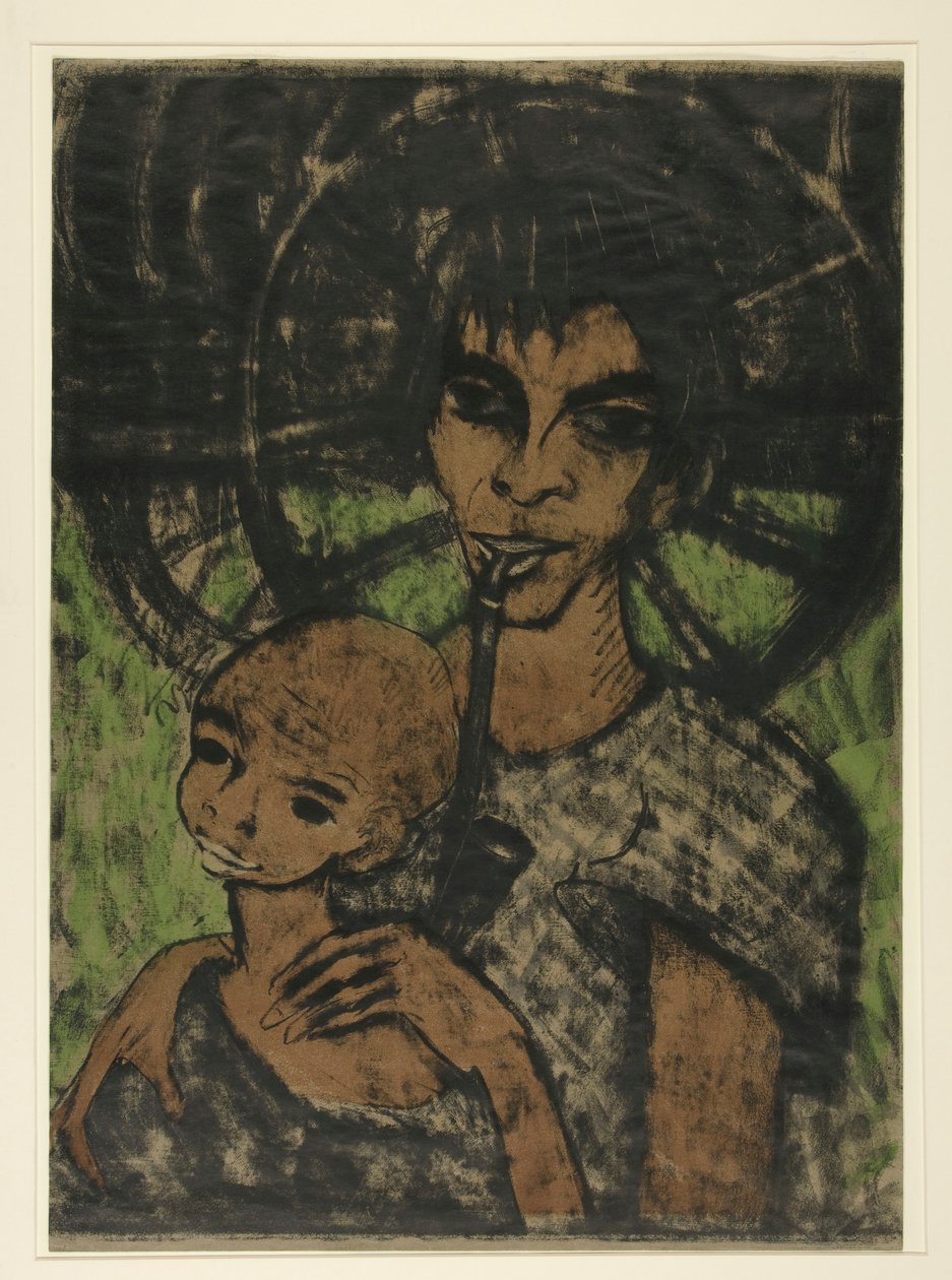 Cigány Madonna alkotó: Otto Mueller