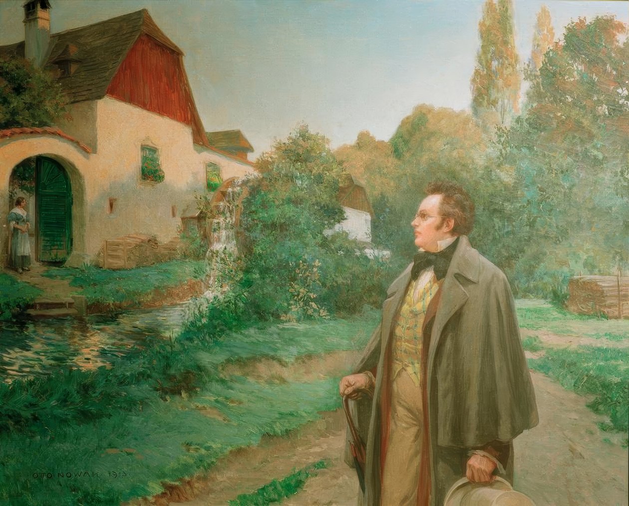A séta alkotó: Otto Robert Nowak