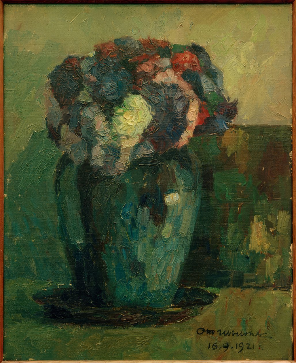 Váza mit Astern alkotó: Otto Ubbelohde