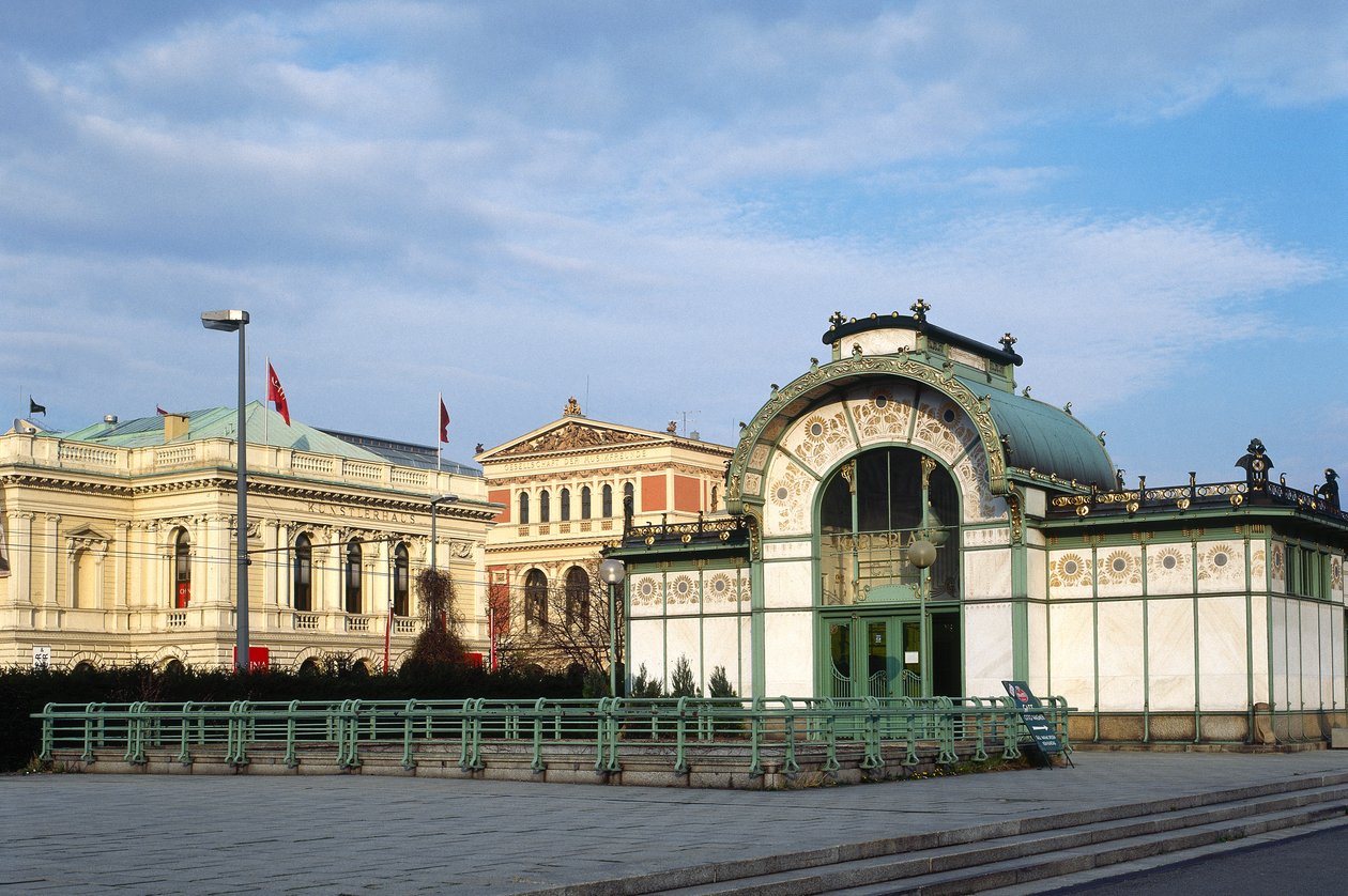 Az Otto Wagner pavilon a Karlsplatzon alkotó: Otto Wagner
