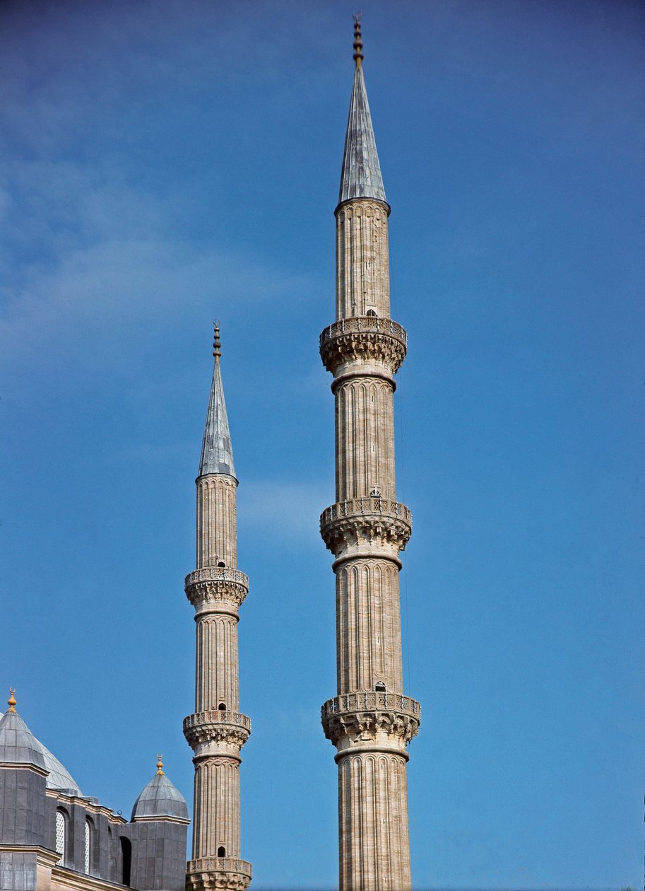 Részlet a minaretekről (1575) alkotó: Ottoman School